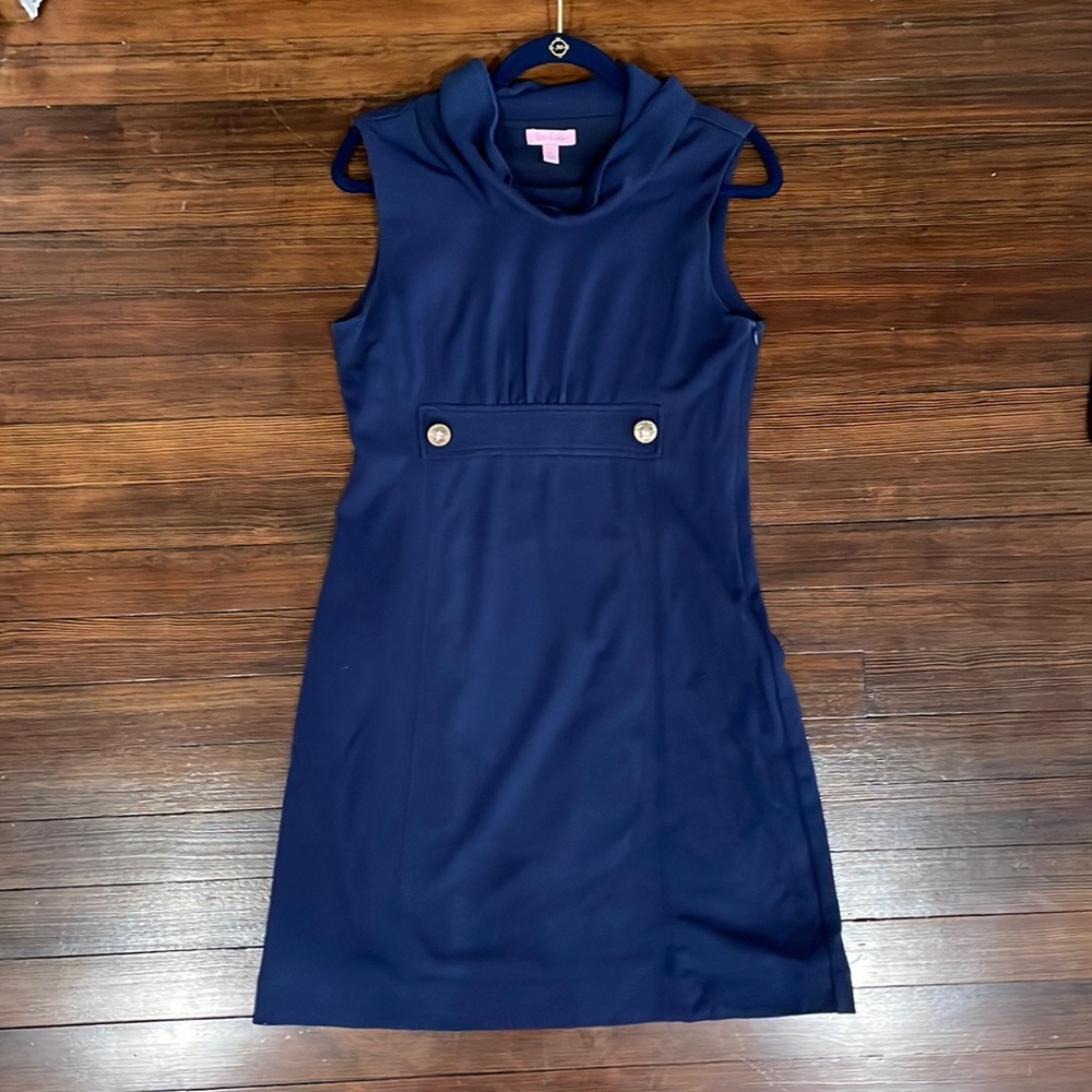Lilly Pulitzer Navy dress. Size Small